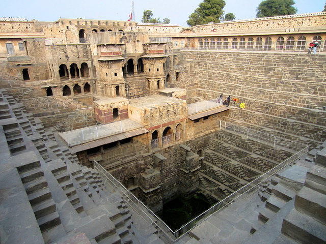 Chand Baori inside view